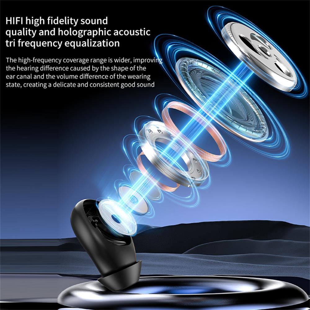 ชัก ถาม9 นอนหลับบลูทูธเดียว5.4หูฟังไร้สายมินิกีฬาหูเดียวเบสหนักกันน้ําในหูชุดหูฟัง