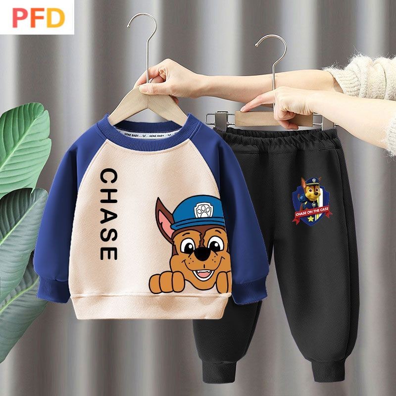 ทีมวังวังเสื้อยืดแขนยาวเสื้อกันหนาวการ์ตูนใหม่แขนยาว