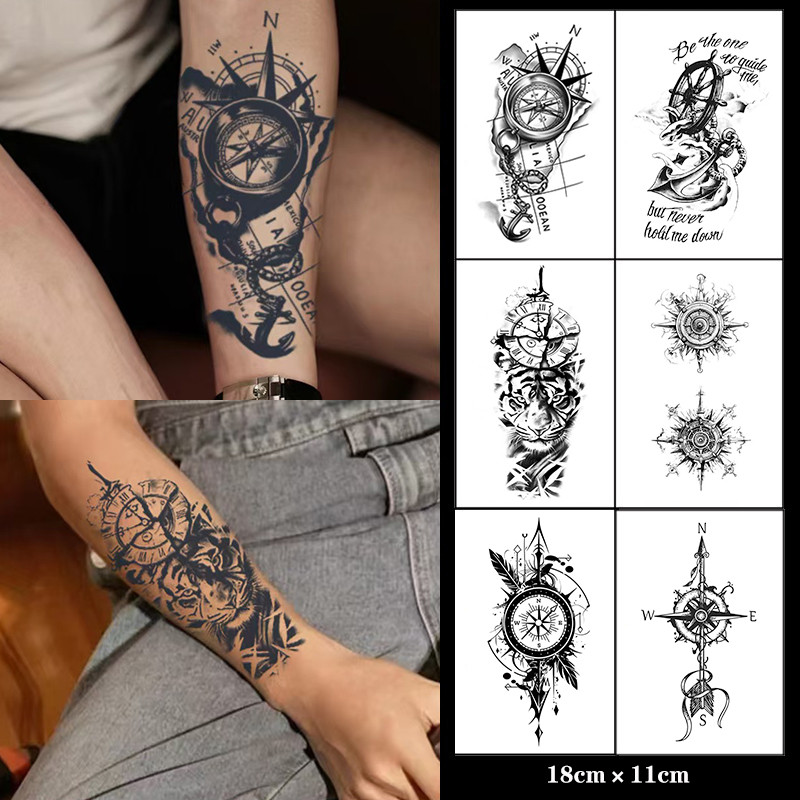【COCO Magic tattoo】 ติดทนนาน15วัน ;18ซม*11ซม.;สติ๊กเกอร์รอยสัก กันน้ํา ติดทนนาน รอยสักปลอม รอยสักชั่วคราว รอยสักกึ่งถาวร