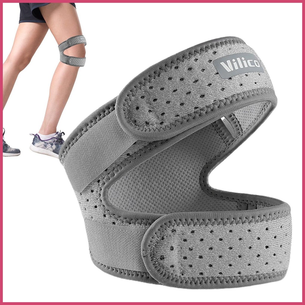 Patella Tendon Strap Shock-Absorbing ไนลอน Patella สนับสนุนสายรัด Patella Tendon Band นุ่ม Patella ร