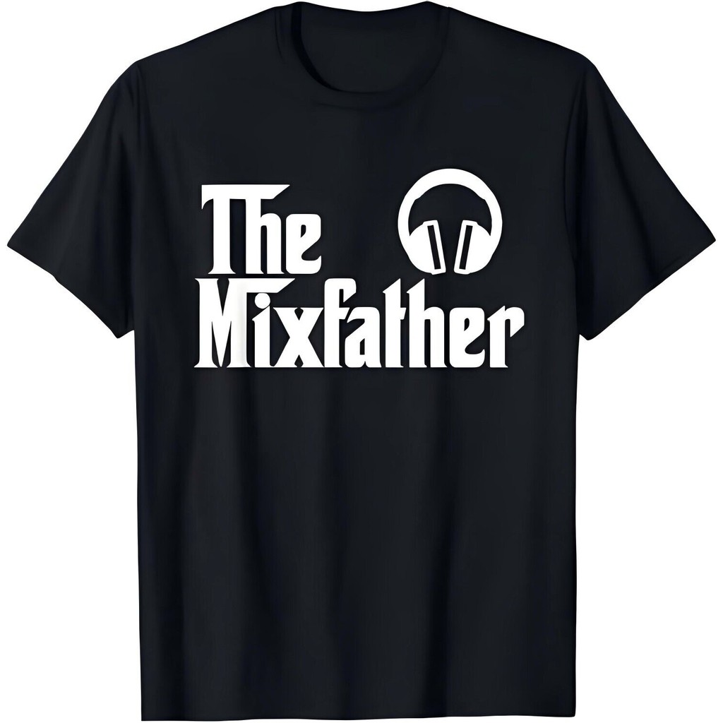 The Mix Father Funny Disk Jockey Dj เสื้อยืดของขวัญเสื้อยืด