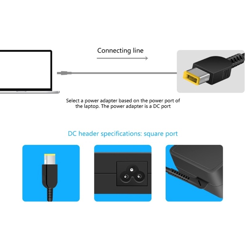 Doublebuy 135W Power Charger 20V 6 75A Power Adapter สําหรับการชาร์จแล็ปท็อปอย่างต่อเนื่อง