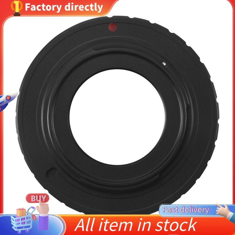 สีดํา 16 มม.C-Mount Cine เลนส์ภาพยนตร์สําหรับ 1 Mount J1 V1 J2 V2 J3 V3 J4 กล้องเลนส์อะแดปเตอร์แหวน 