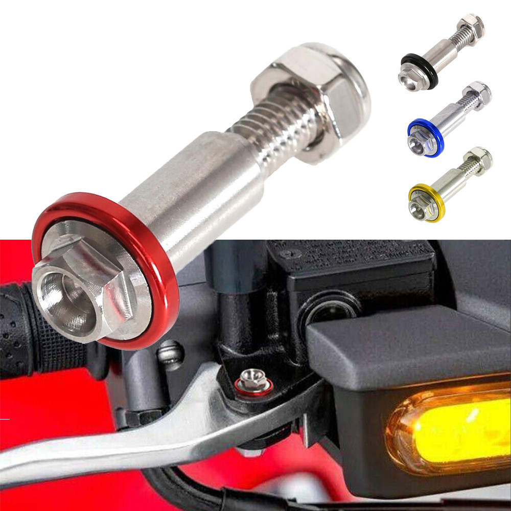 C125 Super Cub อุปกรณ์เสริมรถจักรยานยนต์คลัทช์เบรค Pivot Bolt & เครื่องซักผ้าสําหรับ Honda Super Cub