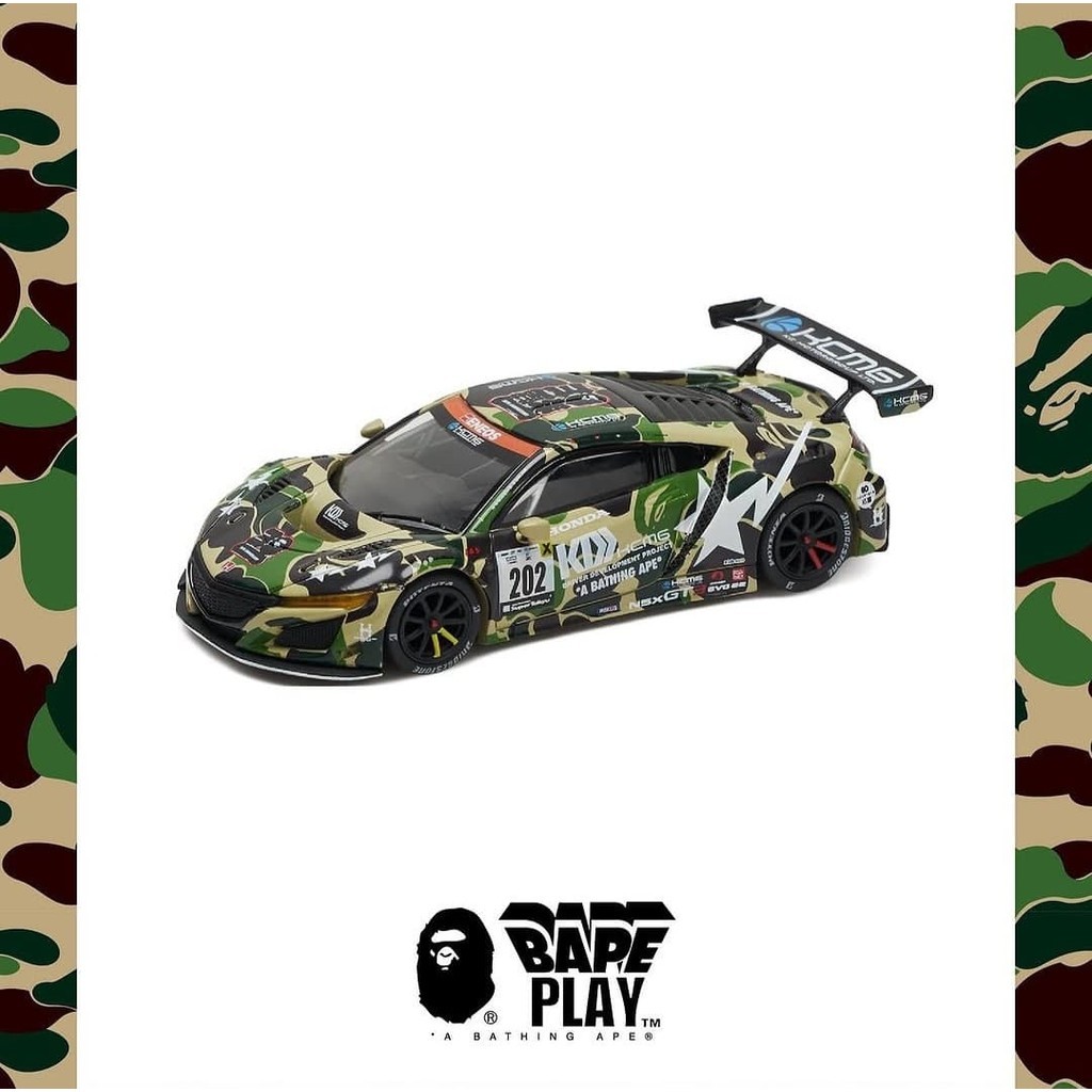 ป๊อปแข่ง NSX BAPE®︎ X POPRACE HONDA NSX GT3 2025 รุ่นใหม่