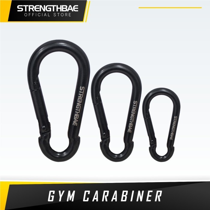 Gym Carabiner STRENGTHBAE Carabiner Cable Attachment Machine Climbing Hook Lifting Clip Fitness Hook