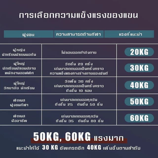 สปริงมือหัก อุปกรณ์สร้างกล้ามแขน 20/30/40/50KG ไม้ยกน้ำหนักแขน hand grip อุปกรณ์ฟิตเนส ออกกําลังกาย เครื่องออกกำลังกายแข