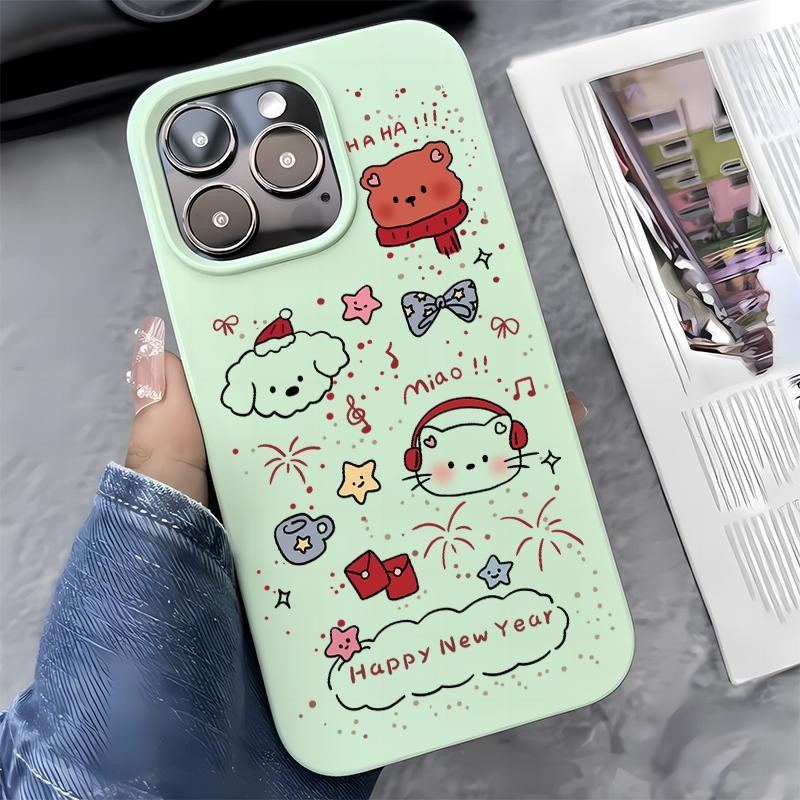 11 12 13 14 15 16Plus 11 12 13 14 15 16PRO MAX X XR 手机壳 7 8 Plus 11Pro 13Pro XS MAX น่ารักการ์ตูนลูก