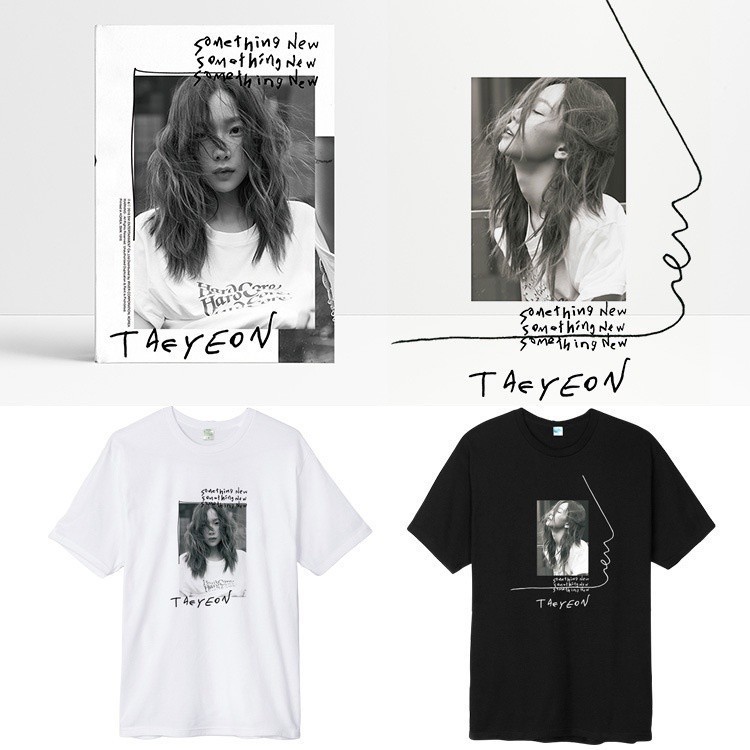 [Csndice] เสื้อยืด เสื้อยืดลําลอง ผ้าฝ้าย แขนสั้น คอกลม พิมพ์ลาย Kpop Girls' Generation Taeyeon สําห
