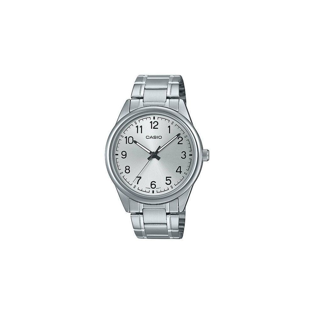 CASIO นาฬิกาข้อมือ CASIO รุ่น MTP-V005D-7B4UDF วัสดุสเตนเลสสตีล สีเงิน