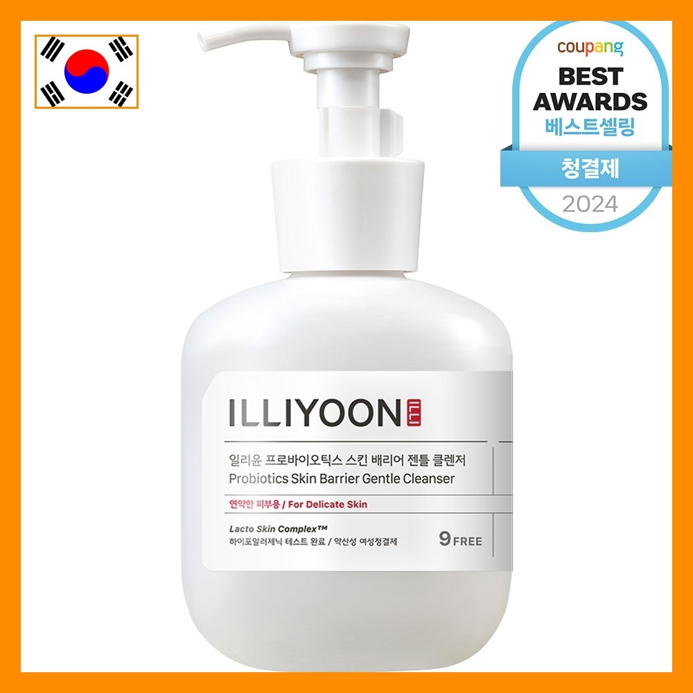 Probiotics Feminine Cleanser Gel Type 300ml – ILLIYOON Skin Barrier Gentle Cleanser