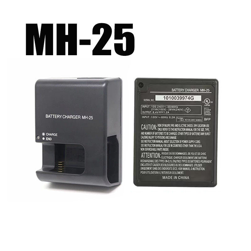 เครื่องชาร์จแบตเตอรี่ Nikon MH-25 สำหรับ EN-EL15\EL15A\EL15B\EL15C เครื่องชาร์จแบตเตอรี่ Z5 / 6/7/8 