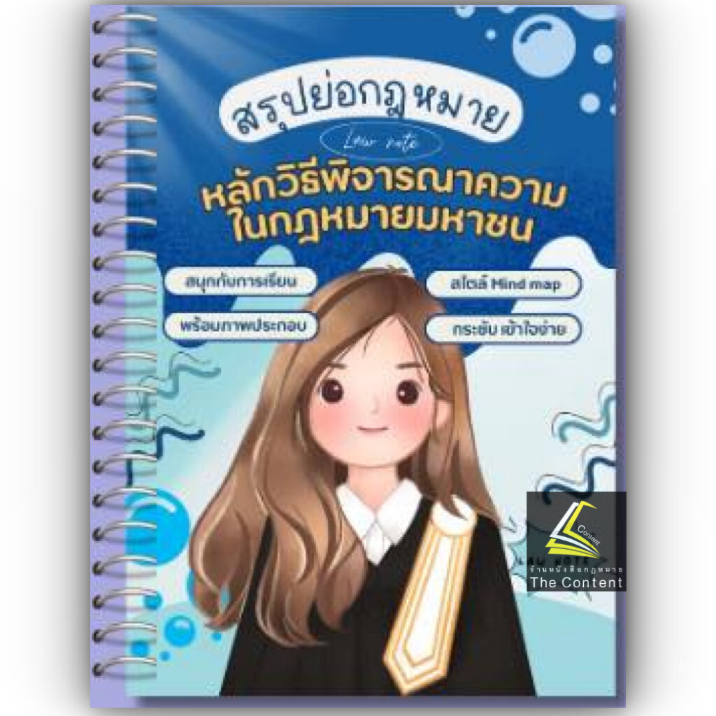 L05 สรุปย่อกฎหมาย หลักวิธีพิจารณาความในกฎหมายมหาชน/ Law Note ณฤดี ปักการะนัง /พิมพ์ : พฤษภาคม 2568 (ครั้งที่ 1)