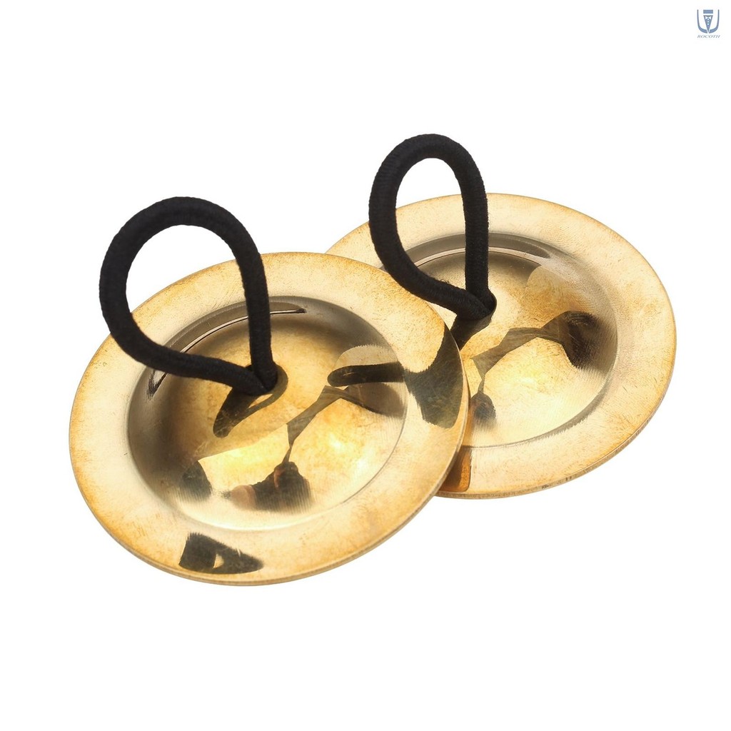 Fast Ship Belly Dancing Gold Finger Cymbals เครื่องดนตรี