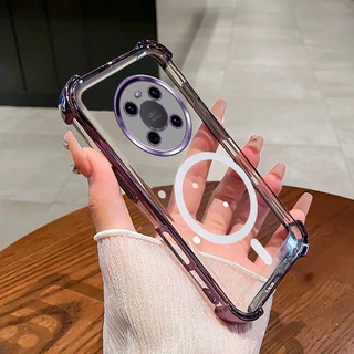 เคสสําหรับ Huawei Mate 30 40 Pro เคสโทรศัพท์ 2025 กันกระแทกแม่เหล็กใหม่ softCase SZ15