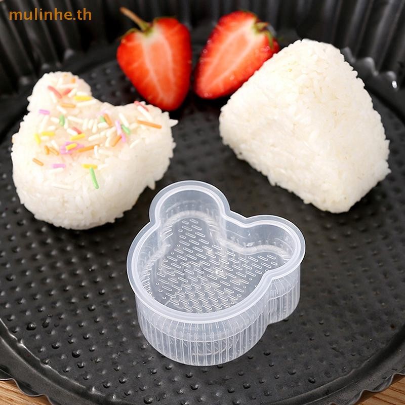 MULINHE ซูชิ Maker แม่พิมพ์ข้าวปั้นกดอาหารครัว Gadget แซนวิช Nori Onigiri แม่พิมพ์ TH