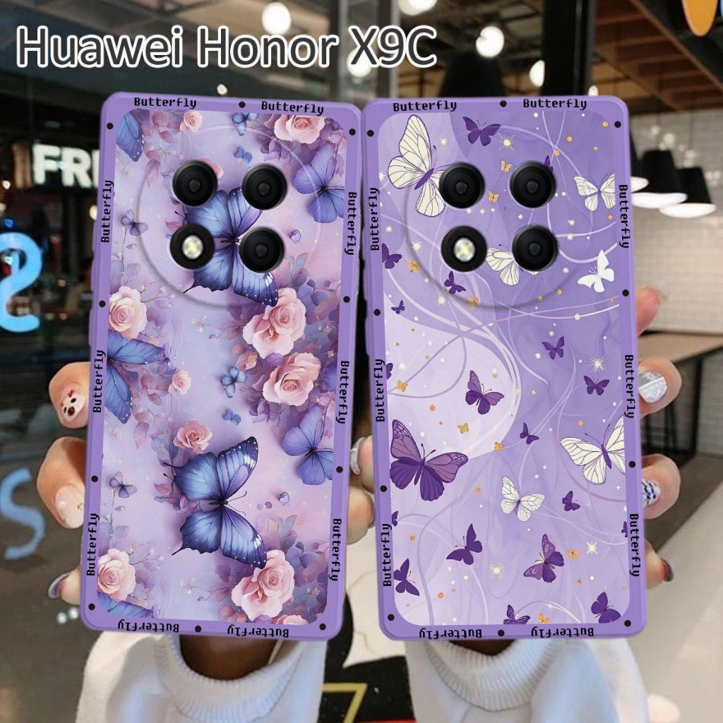 เคส Honor X9C / X6 Pro 5g ล่าสุด 2025 Honor X9C Silicone Softcase - Honor X9C Motif Casing