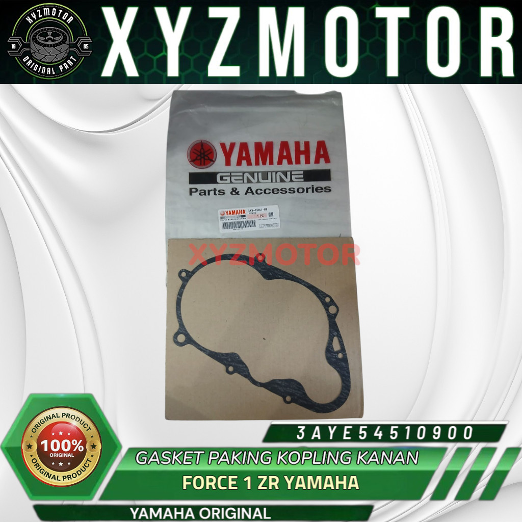 RIGHT CLUTCH GASKET CRANKCASE COVER 1 FORCE 1 ZR YAMAHA 3AY-E5451-09