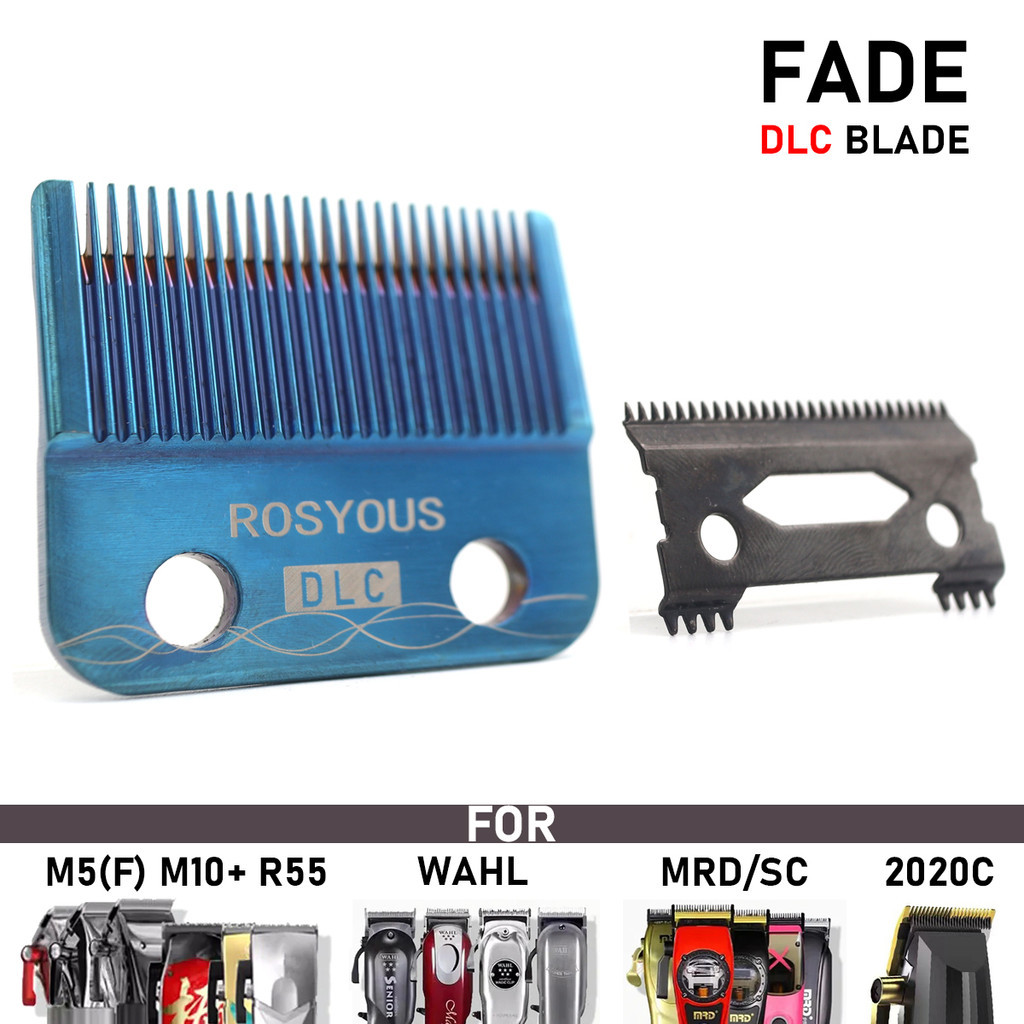 Ultra Thin Blade Trimmer Replacement DLC Blade Professional Hair Clipper Accessories for Madeshow/WA