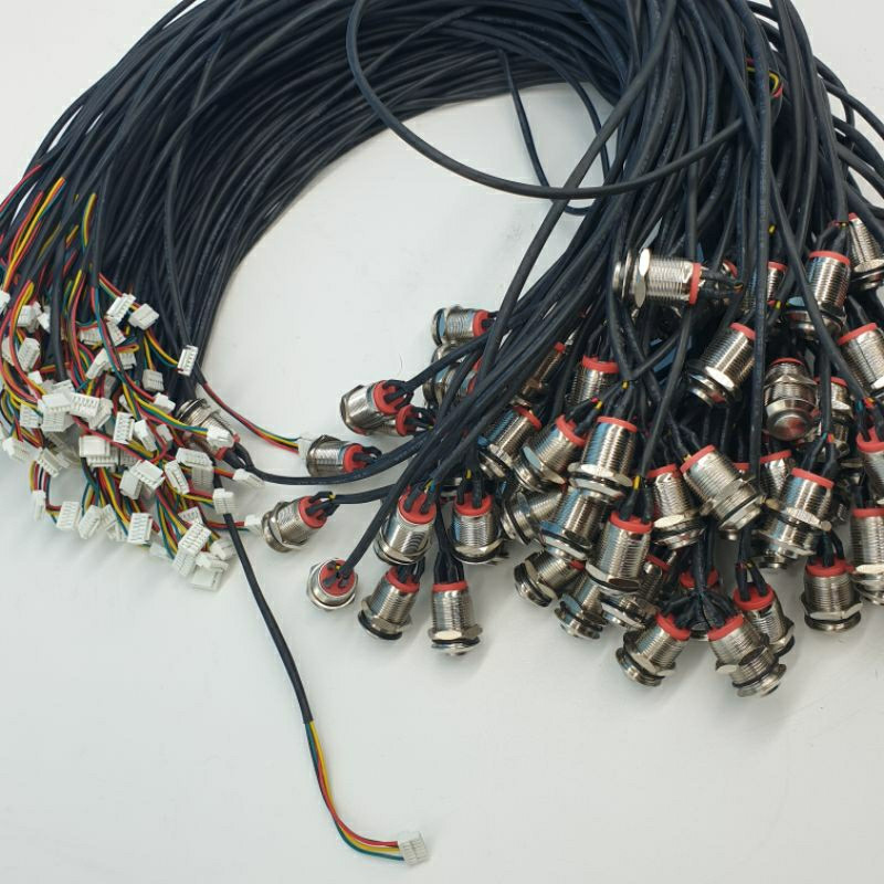 ปุ่มสตาร์ท JK BMS พร้อมไฟ