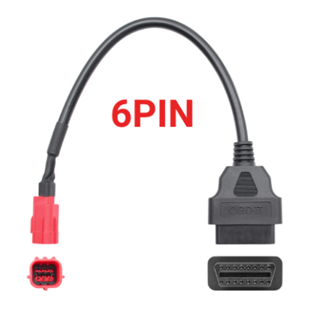 for Honda สายแปลง 4 ขา & 6 ขา เป็น 16 ขา สำหรับการสแกนรถจักรยานยนต์ Honda Motorbike OBD2 Scanner - รูปที่ 3