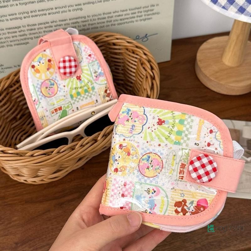 AringYohi] Dopamine Summer Mini Multi-layer Card Holder กระเป๋าเก็บของแบบพกพาการ์ตูน Designpact Women Wallet ใหม่