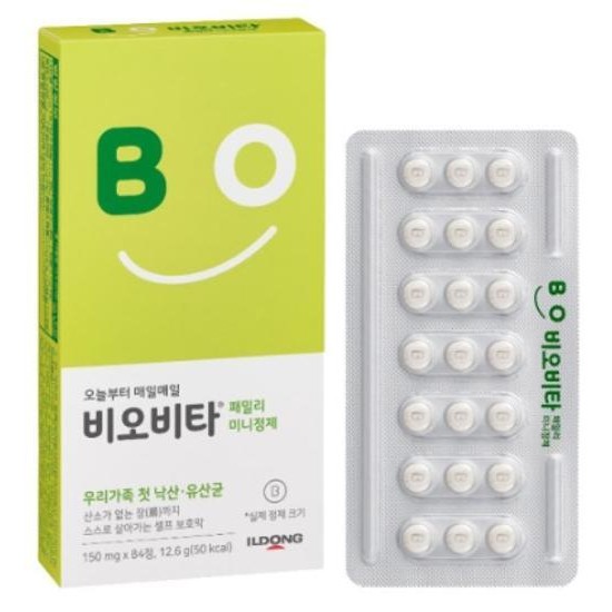 Biovita Family Nactobacillus Mini Refined 84 เม็ด (4 สัปดาห์) Set Diets Korea ยอดนิยม