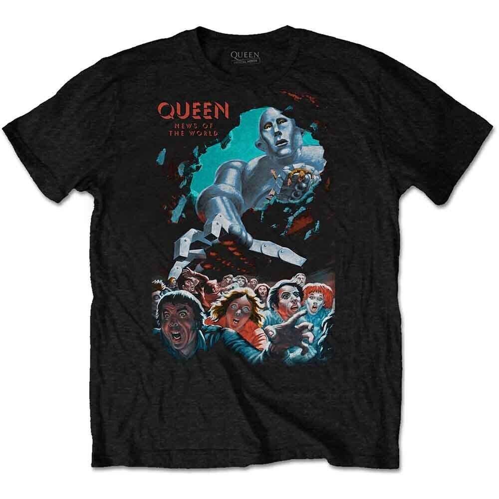 Queen - News Of The World Vintage (เสื้อยืด)