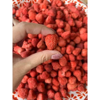 PW สตอจิ๋ว ✅ 3 ถุง!! ⚡ สตอเบอร์รี่ฟรีซดราย สตอกรอบ อร่อย กรอบ เกรดAAA Strawberry Freeze-dried ใหม่ ไม่ค้าง ขนม พร้อมส่ง