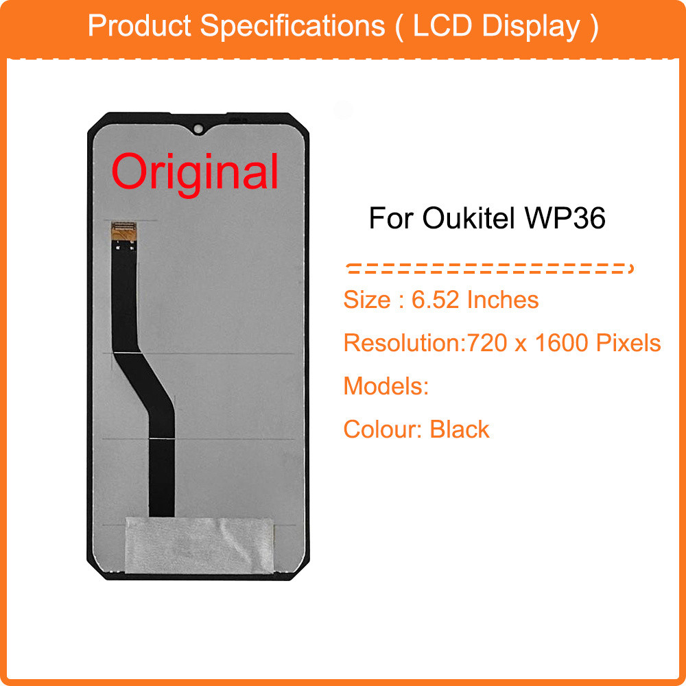 Oukitel LCD WP2 WP3 WP5 WP6 WP7 WP8 WP9 WP10 WP12 WP18 รูปที่ 3