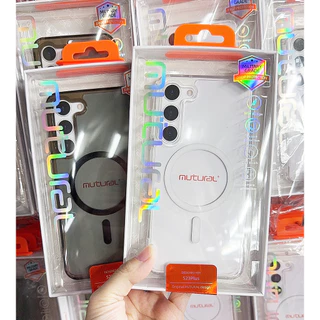 ของแท้ MUTURAL S25Fe เคสชาร์จไร้สาย สำหรับ SAMSUNG S25 S25Plus S25Ultra S24Fe S24 S23 S22 Plus/Ultra S24Ultra เคสใส 047