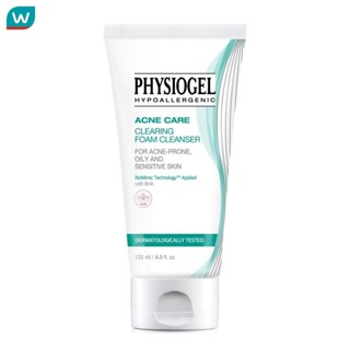 Physiogel ฟิสิโอเจล แอคเน่ แคร์ เคลียร์ริ่ง โฟม คลีนเซอร์ 12…