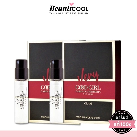 Carolina Herrera แพ็คคู่สุดคุ้ม!! Carolina Herrera Very Good Girl Glam EDP 1.5ml