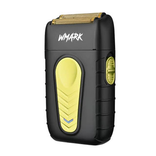 Wmark ใหม่สแตนเลสกัดไทเทเนียมชุบสองใบมีดตาข่ายมีดโกนมีดโกนผู้ชายไฟฟ้า ของ-938