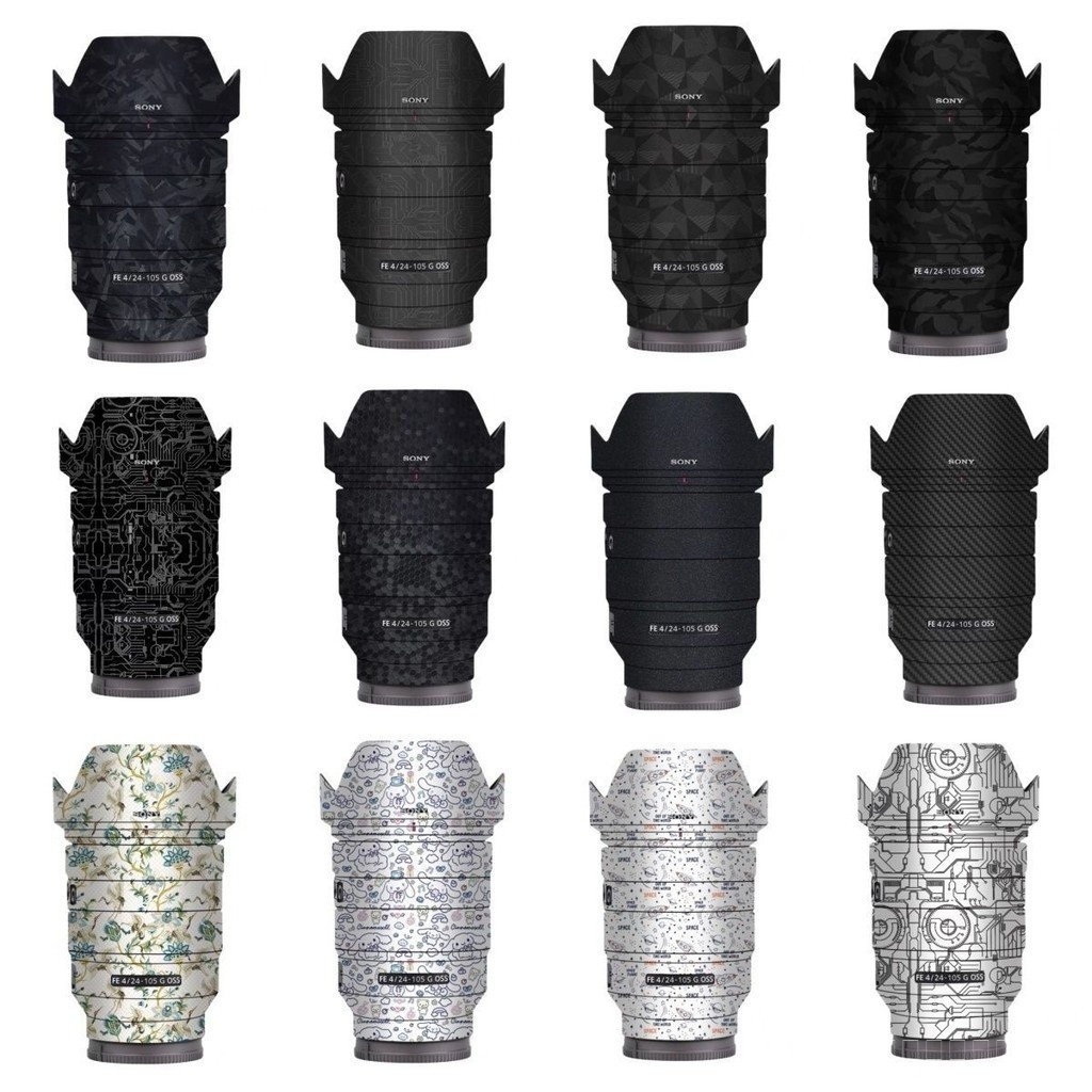 สติกเกอร์เลนส์ Sony FE24-105 50f1.8 28-70 28-60 20-70 85f1.8ฟิล์มหุ้มทั้งหมด