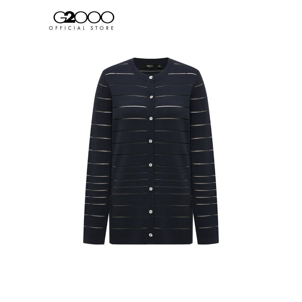 G2000 เสื้อคาร์ดิแกนสำหรับผู้หญิง ทรง Regular Fit รุ่น 4127132179 NAVY