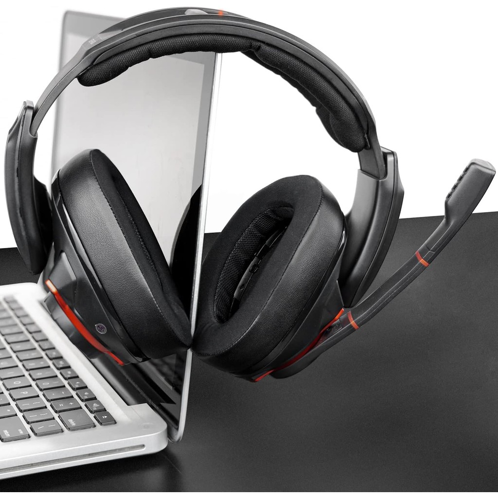 แผ่นรองหูฟังทดแทนสําหรับ Sennheiser GSP600, GSP 670, GSP500, GSP550, GSP601, GSP602 ชุดหูฟังสําหรับเล่นเกม, แผ่นรองหูฟังสําหรับ GSP 670, GSP 600, GSP 500