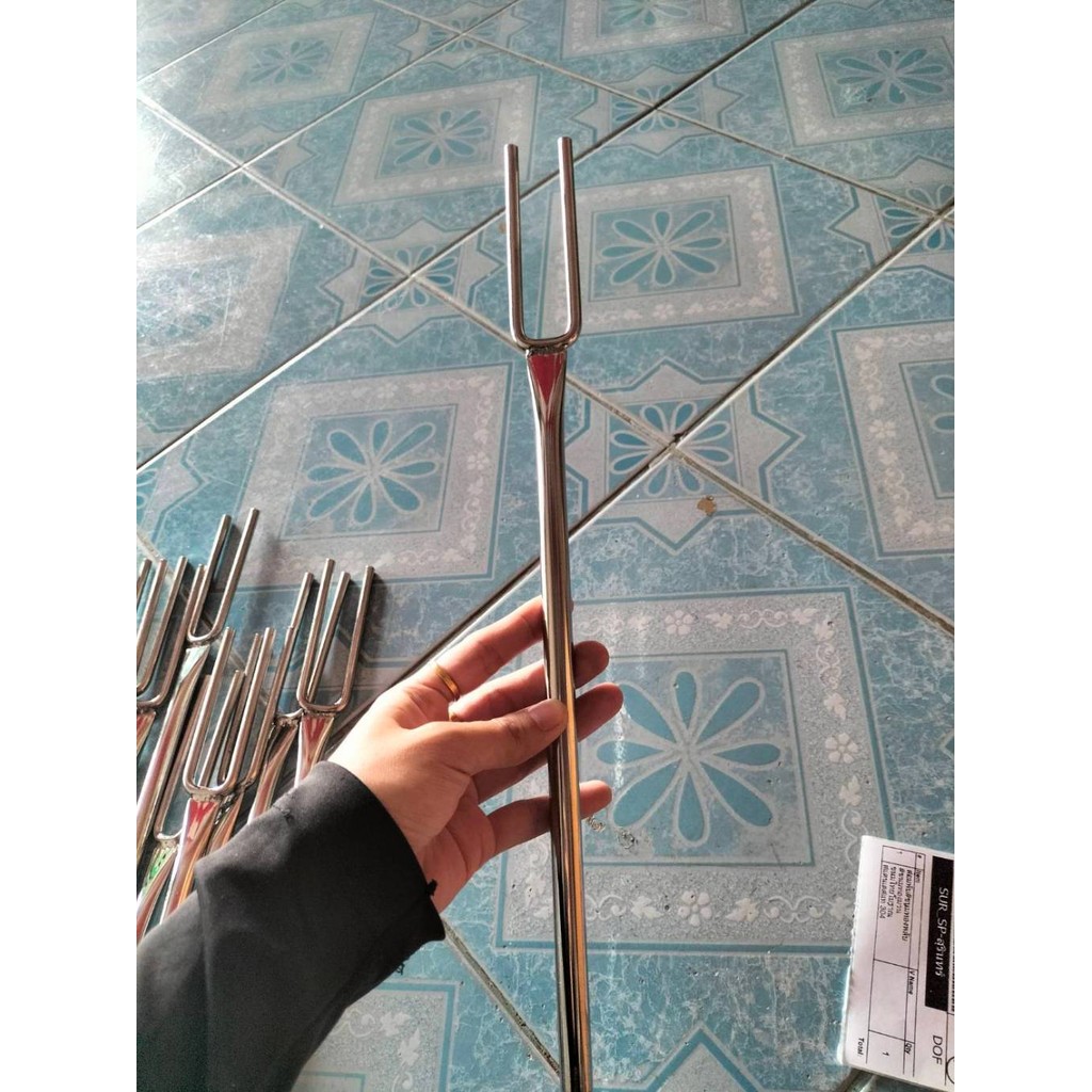 ส้อมพับ#ขนมทองพลับ #ขนมทองม้วน ขนมไทยโบราณ สแตนเลสแท้ 304 (ไซร์มาตรฐาน)