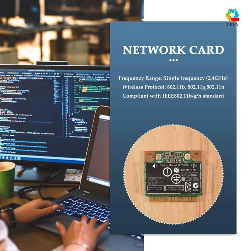 150mbps 2.4Ghz RT3290 802.11B/G ไร้สาย Wlan WIFI + บลูทูธ BT 3.0 Half Mini PCI-E Card สําหรับ CQ58 M6 4445S DV4 .paudnefth