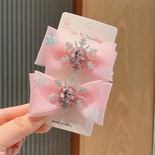 เครื่องประดับผมกิ๊บติดผมราชินีน้ําแข็งเกล็ดหิมะสีน้ําเงินสําหรับเด็กผู้หญิง, ของขวัญวันเกิดเล่นเครื่องประดับผม Aisha Princess Headwear