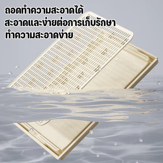 CODที่ดักทรายแมว ที่รองทรายแมว สามารถรวมเข้าด้วยกันได้ ถาดตะแกรงใช้ดักทรายที่ติดเท้าแมว 42*28.5*2cm