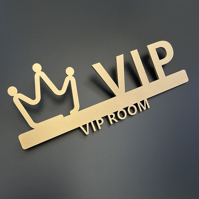 ADSM/Rate vip Room โลโก้ตัวอักษรร้านเสริมสวย Beauty Room ร้านเสริมสวย Room House Number Custom Light