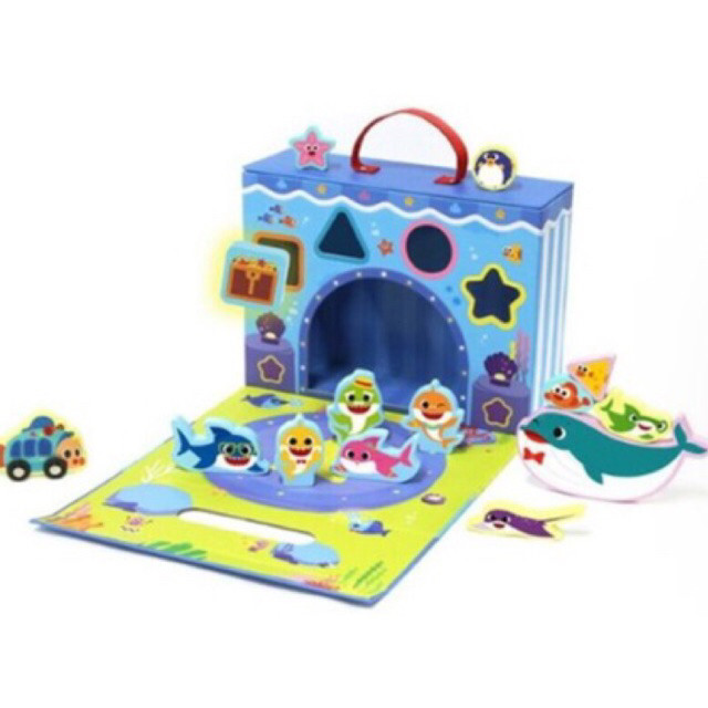 ของเล่นเสริมพัฒนาการ Baby shark 🦈 กล่องไม้ของเล่น