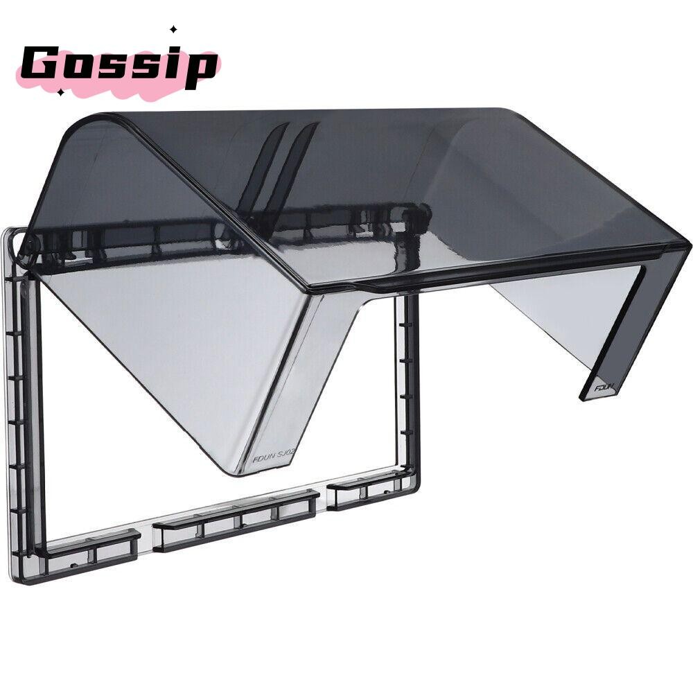 GOSSIP กล่องกันน้ํากระเซ็น, เต้าเสียบตําแหน่งคู่แบบหนา, คุณภาพสูง PS พลาสติก Self-กาว Outlet ซ็อกเก็ตฝาครอบกันน้ําในร่ม