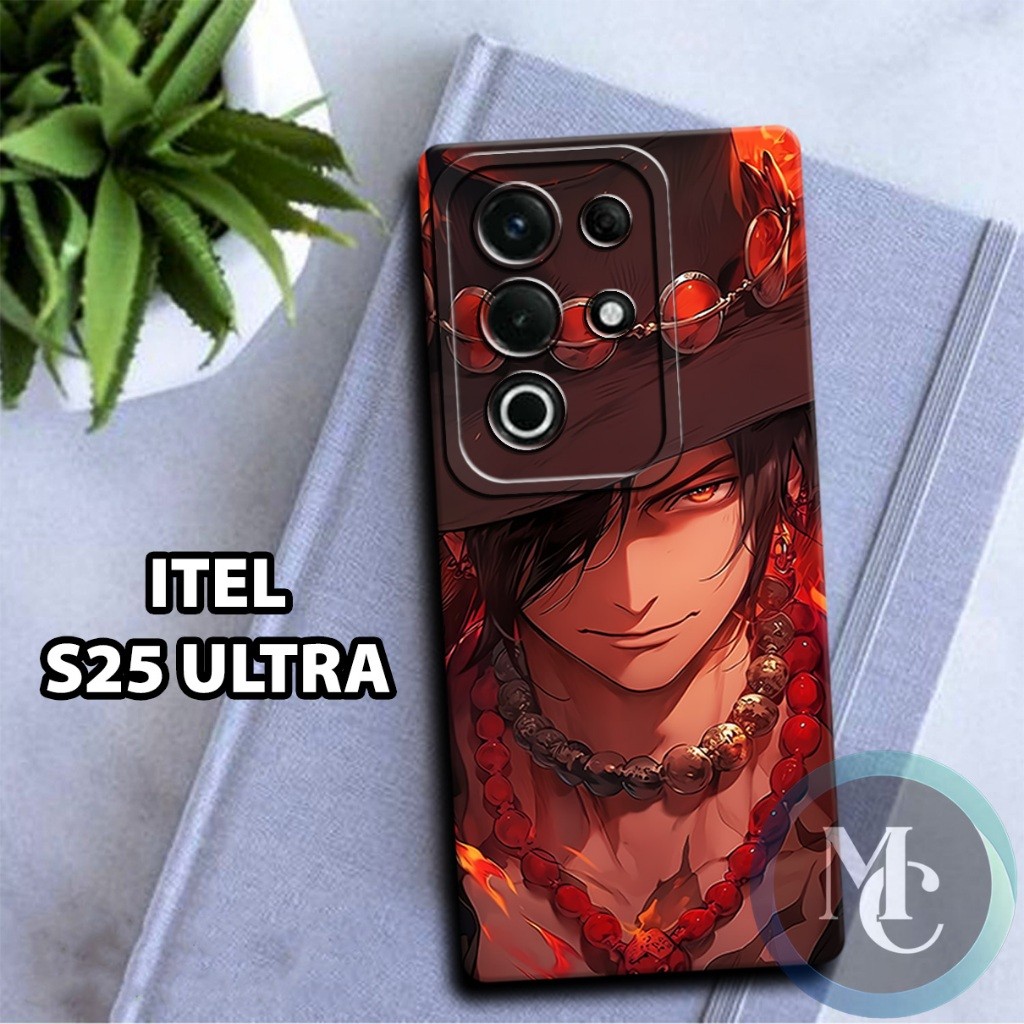 CC16/ เคสยางยืดหยุ่นสําหรับ ITEL S25 Ultra/ตัวละครอนิเมะ Motif/ITEL S25 Ultra case/ITEL S25 Ultra ca