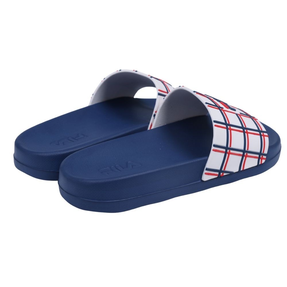 FILA รองเท้าแตะผู้ชาย CHECKERED รุ่น SDS241001M - สีน้ำเงิน