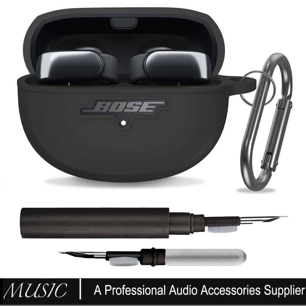 เคสซิลิโคนสําหรับ Bose Ultra Open Earbuds (2024) กันกระแทกเต็มเคสผิวป้องกันสําหรับใหม่ Bose Ultra Op
