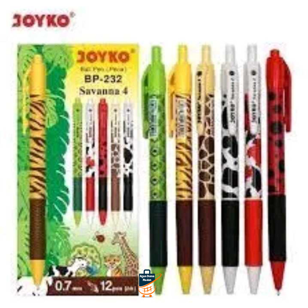 ปากกา Joyko BP-232 Savanna 0.7mm