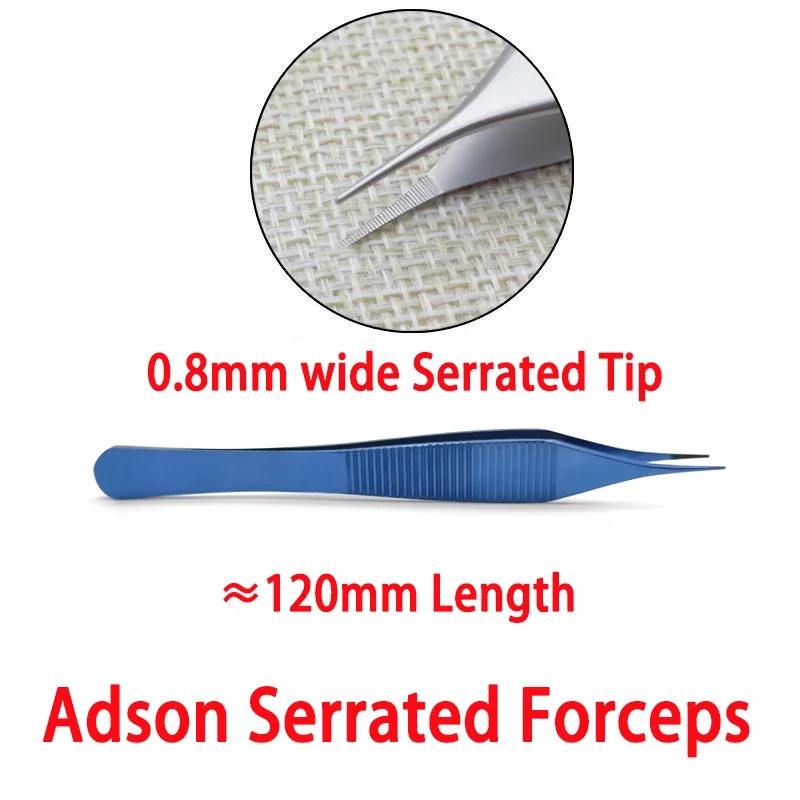 Adson Tissue Forceps Rhinoplasty Cartilage Thumb Forcep Plastic Surgery Tweezers Ocularplastic