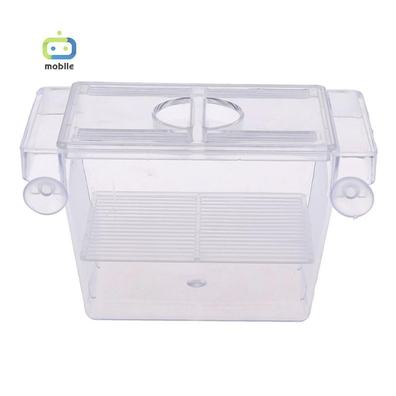 [maygood] Fish Tank Guppy Double Breeding Breeder Rearing Trap Box Hatchery {TH}